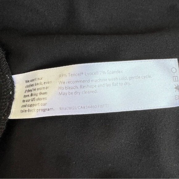 Eileen Fisher Lightweight Viscose-Jersey Elbow-Sleeve Tunic - PS - Picture 6 of 6